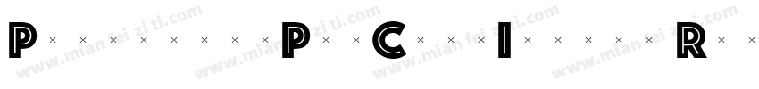 PhosphateProCondInline Regular字体转换